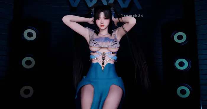 天使没翅膀： 赵灵儿 青海摇 [3D动漫/动态/VAM] [1.3G]