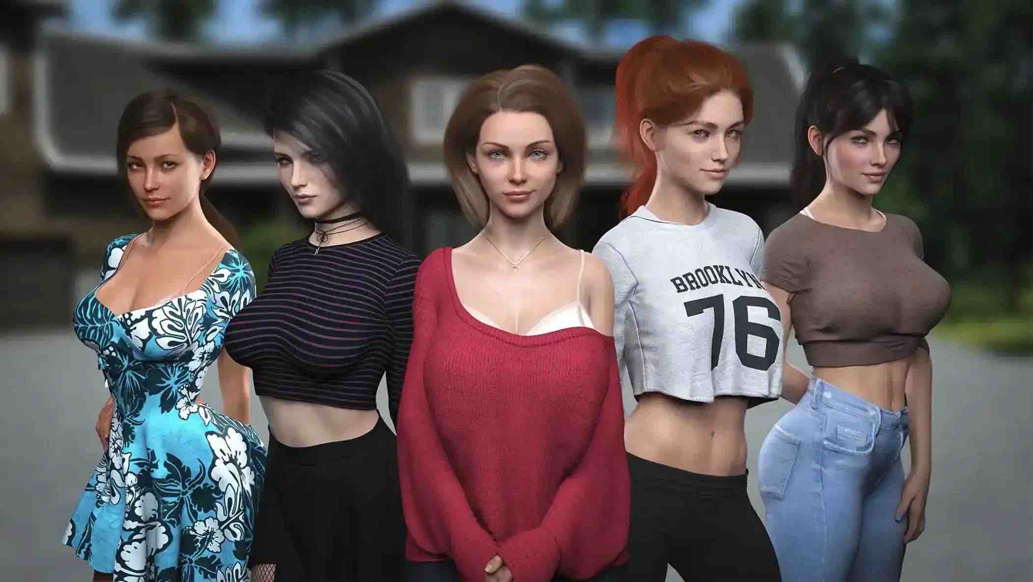 【欧美SLG/汉化/动态】夏日炎炎0.6.1汉化版【PC+安卓/4.88G/更新】