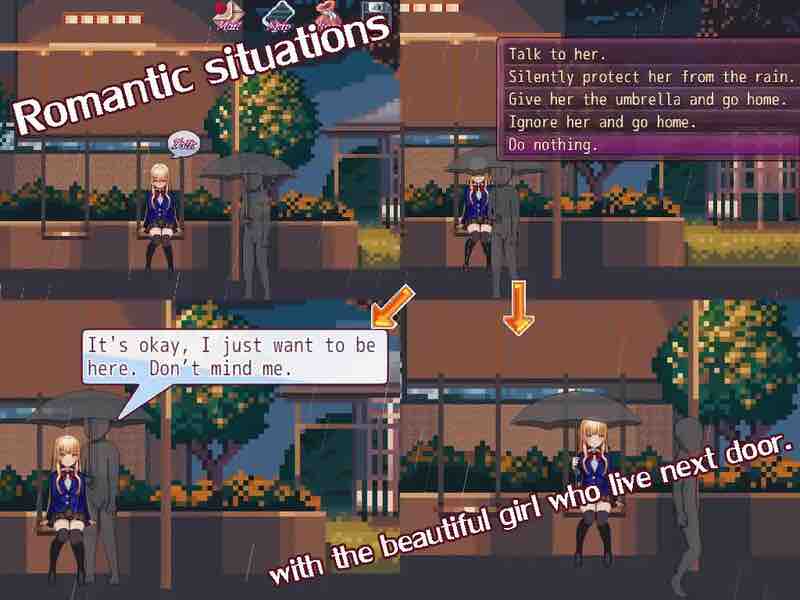 DL11月新作【沙盒SLG/JK露出/像素全动态】邻家堕天使（The Fallen Angel Next Door）V2.1 AI汉化【PC+安卓-1G】