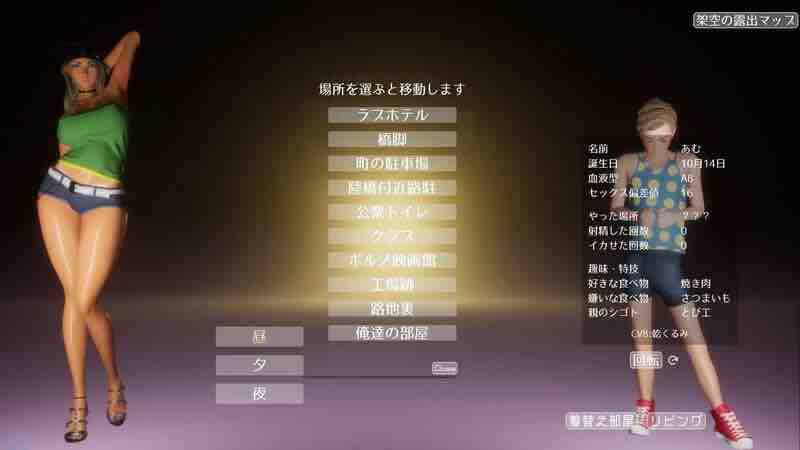 [更新]【3D互动/开放世界/全动态】性奋公园☆巨乳辣妹x小处男～过激！露出逆搭讪指令～实时3D游戏（ギンギン公園☆巨乳ギャルx童貞ボ）V1.3 官方中文【4G】