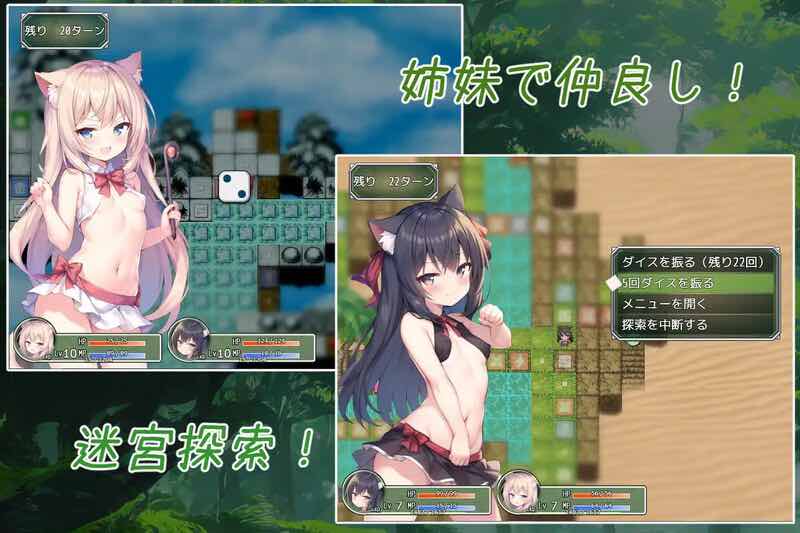 DL11月新作【探索RPG/战斗H/AI生成】涅槃迷宫（つゆだく!ニルヴァーナの迷宮）V1.0 AI汉化【3.20G】