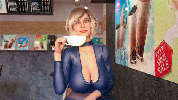 弯曲的时刻 v0.18E汉化版/Curvy Moments[欧美SLG/熟女/动态] PC+安卓