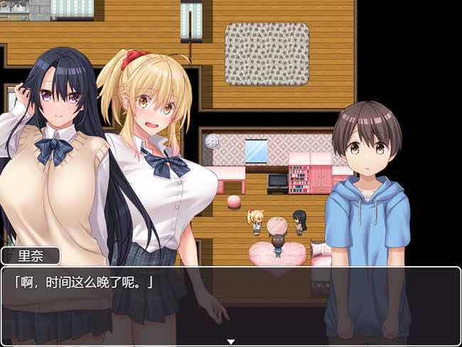 和姐姐们的公寓生活 v1.0 AI汉化版 探索RPG游戏+全CG存档 1.1G